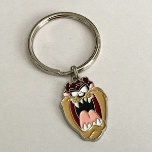 Taz Tasmanian Devil Charm Keychain Warner Bros.
